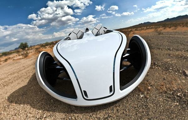 Manta Amphibious EV Concept – трехколесная амфибия