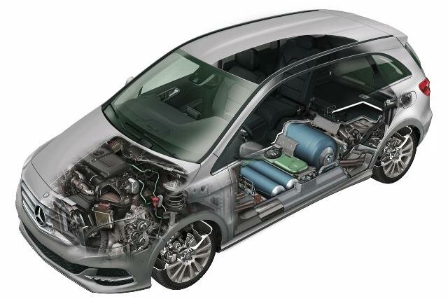 Mercedes-Benz E 200 NGT – газ в пол